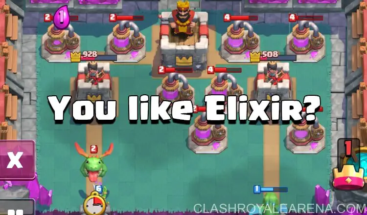 Elixir Advantage Trick - Secret to Winning the Clash Royale Battle
