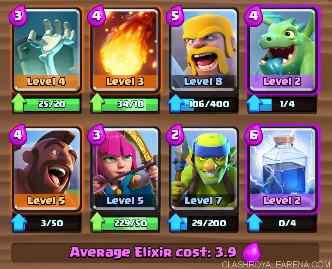 How to create a good/great deck for arena 4 in Clash Royale - Quora