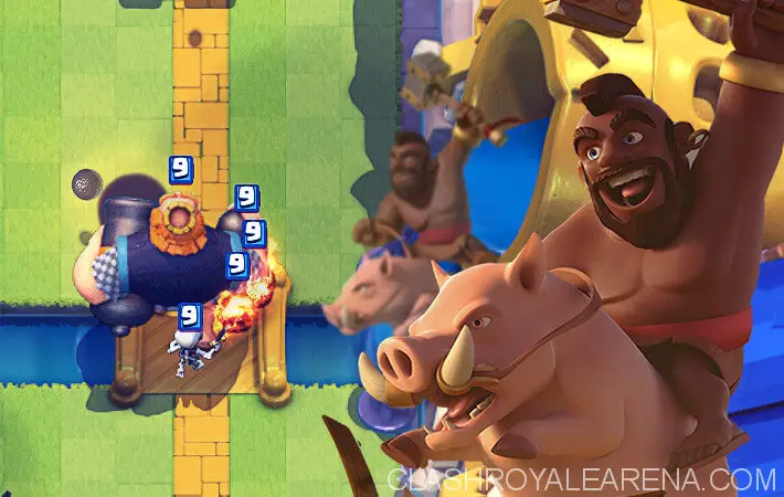 hog rider royal giant
