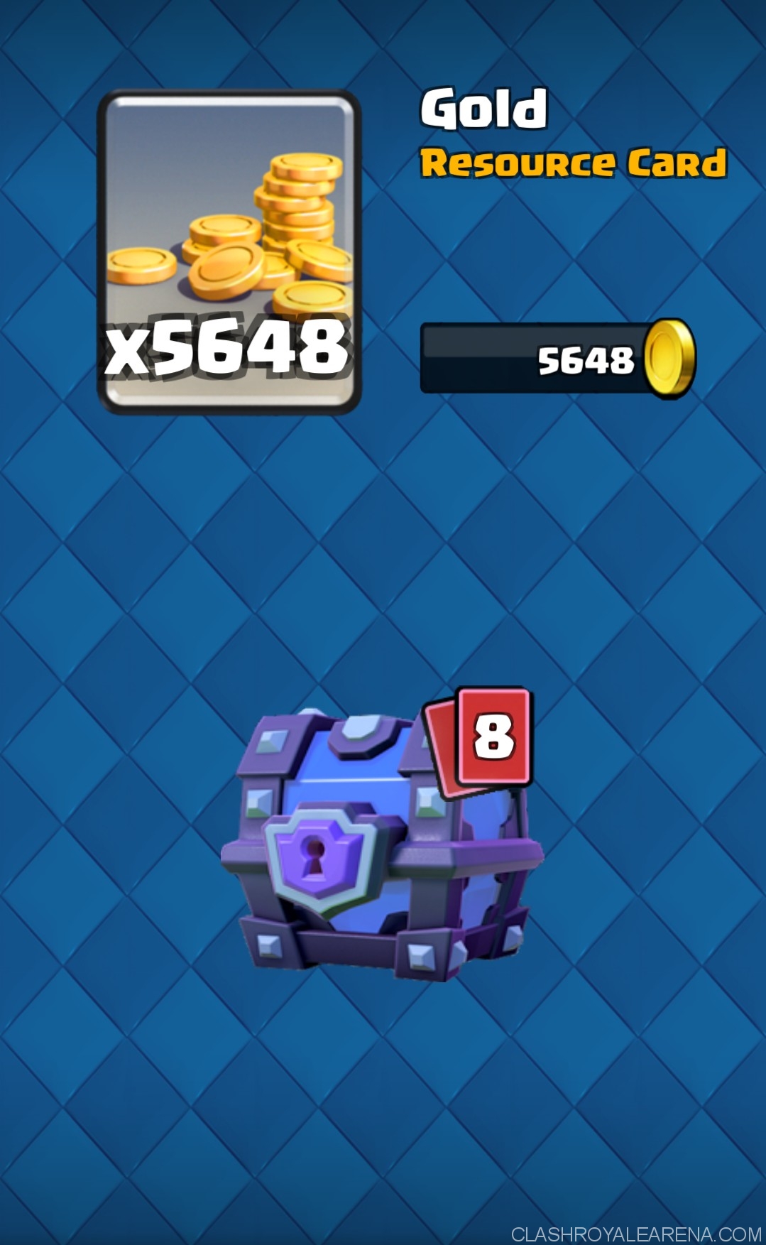 opening clash royale chest