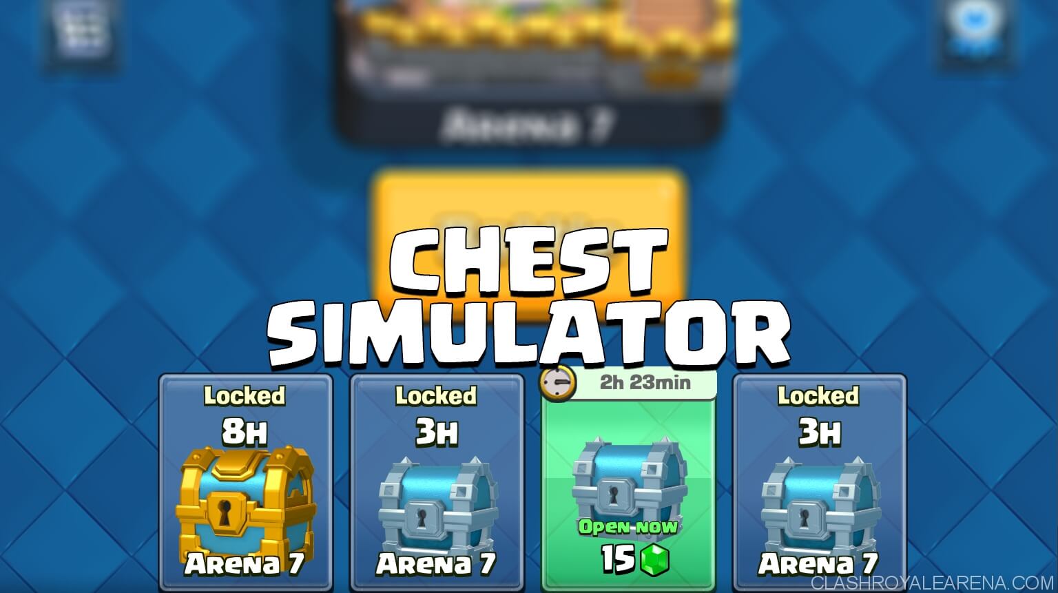 clash royale arena chest