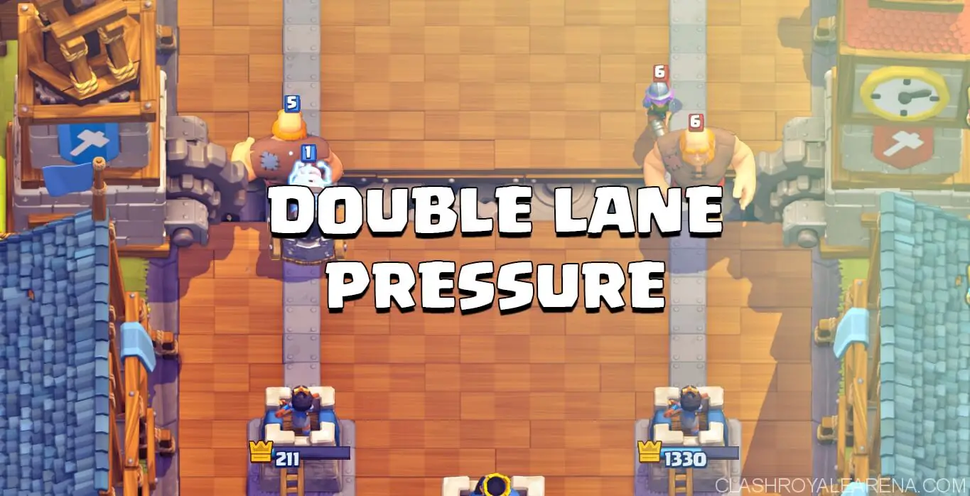 How to Double Lane Pressure