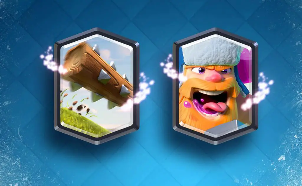 The Log and Lumberjack New Legendary Cards Clash Royale