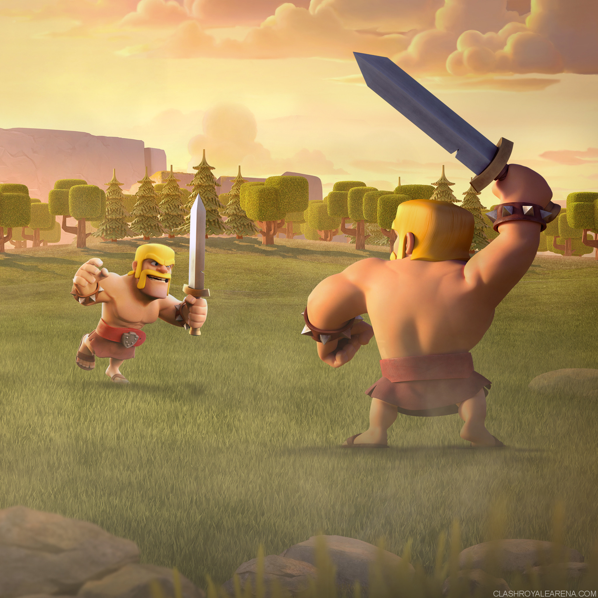 clash of clans golem wallpaper