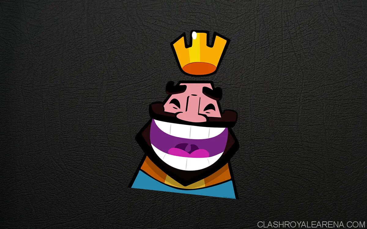 Clash Royale King laugh emote for 10 hours 