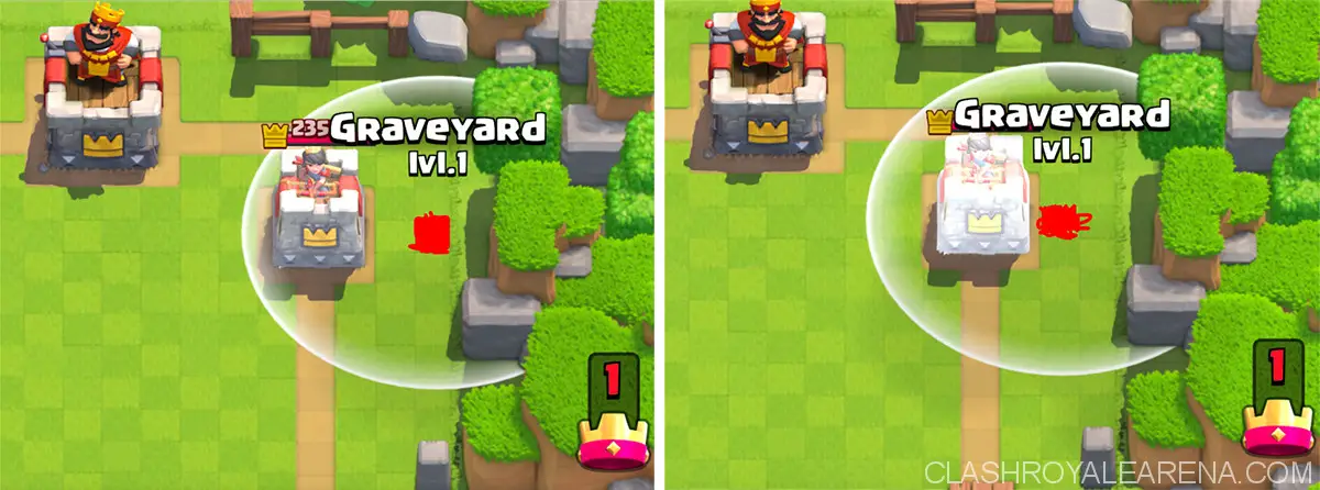 graveyard placements