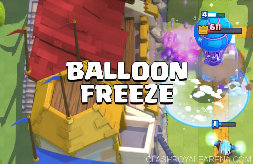 Mega Balloon Freeze, Powerful Clash Royale Deck