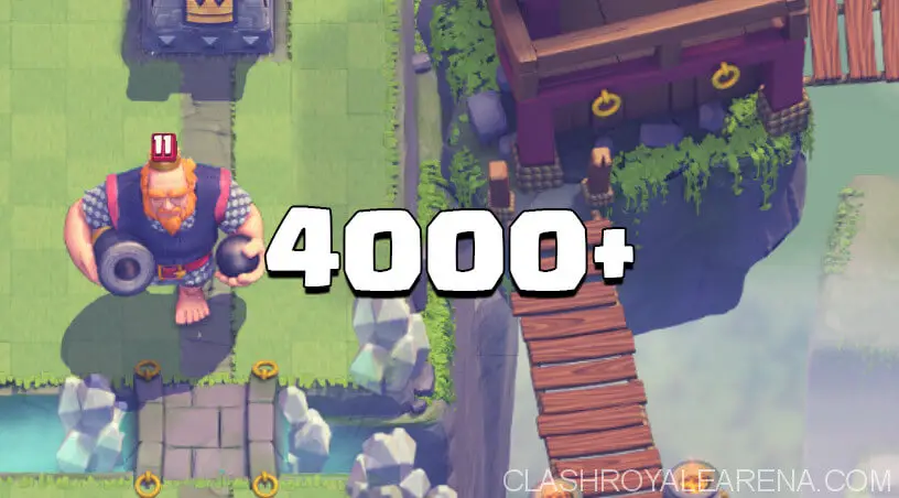 Stunning Royal Giant Deck Get To 4000 Without Legendary Card Clash Royale Guides