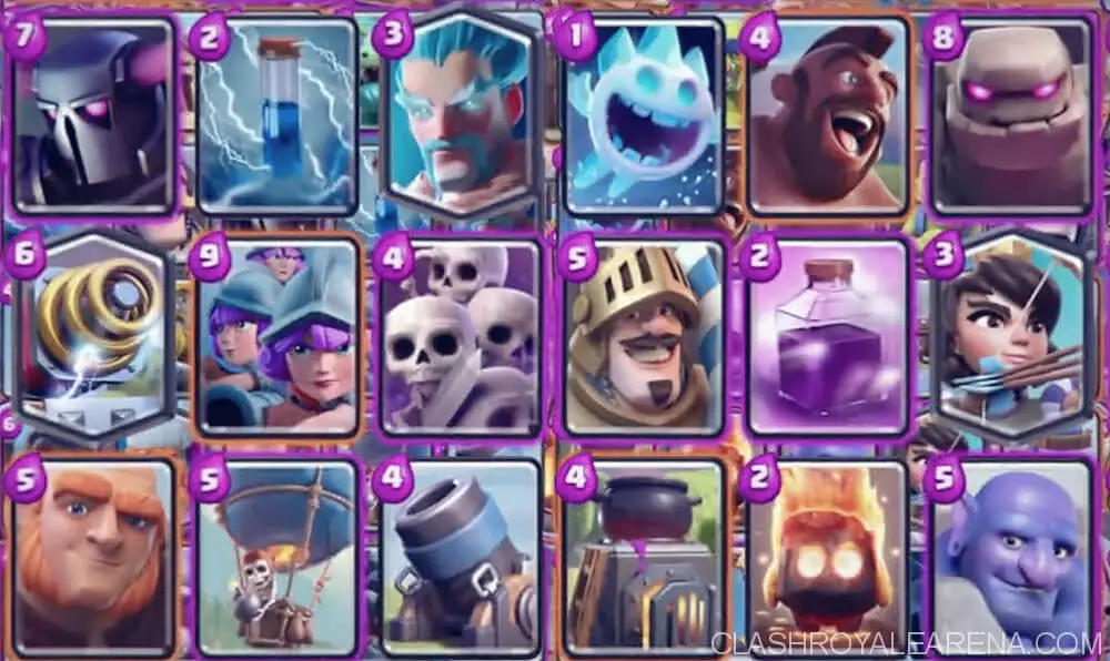 Clash Royale - KILLER DECK ! (Very effective and CHEAP Arena 6