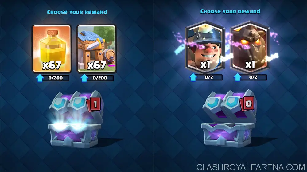 chest drop list clash royale