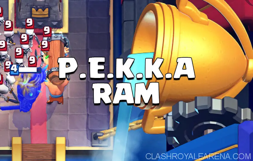 Clash Royale Arena 5 Deck Lightning P E K K A Clash Royale