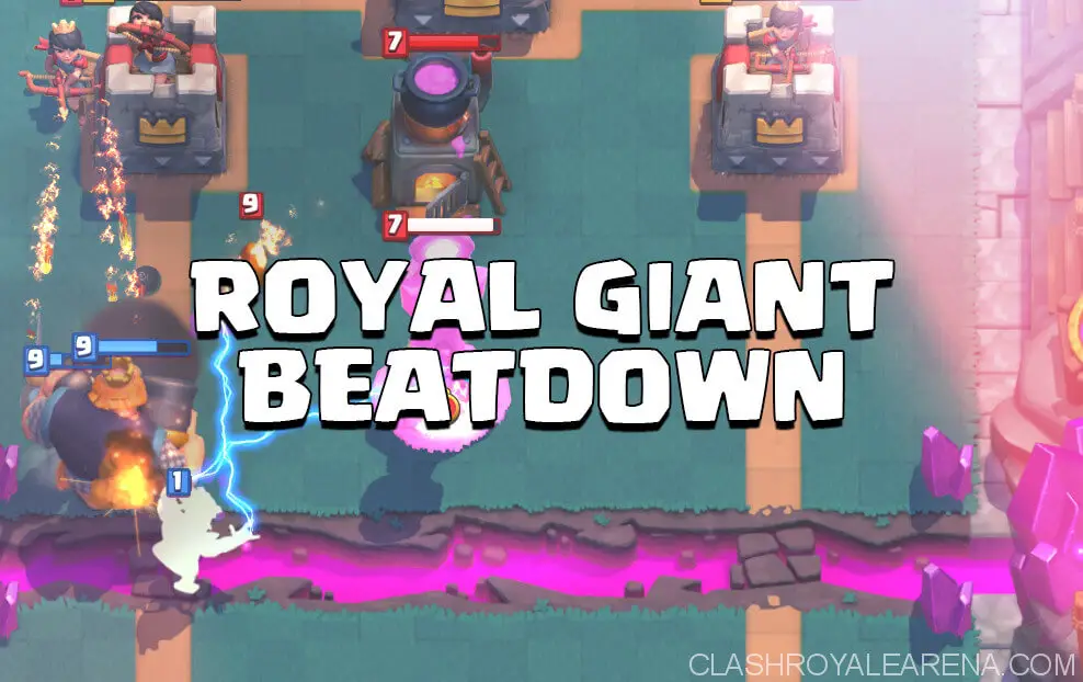 Giant Lighting Deck – Clash Royale Arena