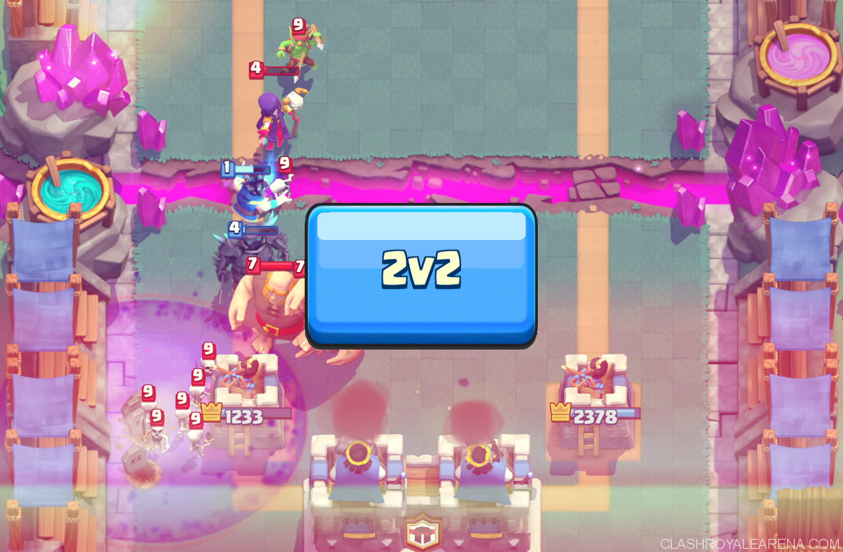 A great balloon deck for 2V2!