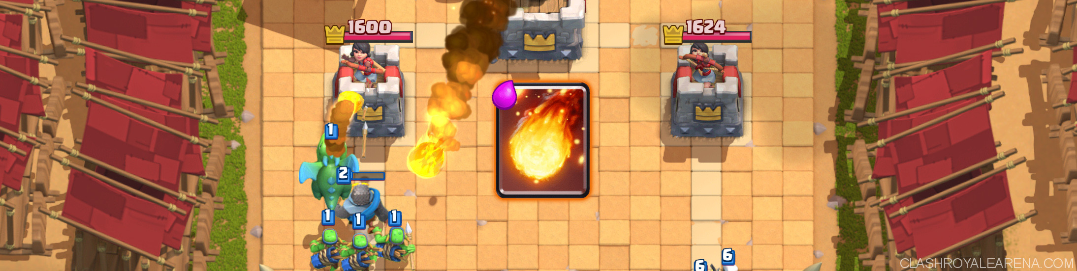 clash royale fireball