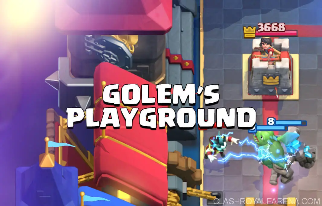 Clash Royale Deck Guide - #1 Golem Beat Down Deck!