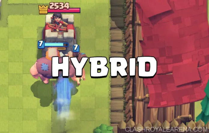 hybrid deck clash royale