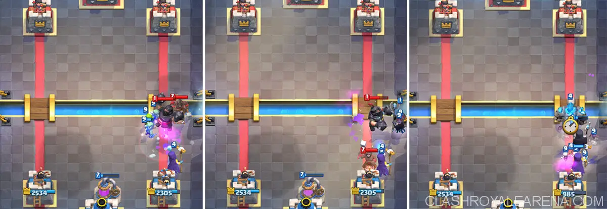 double witches vs mega knight