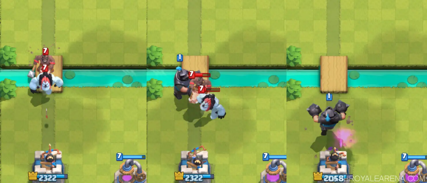 mega knight vs hog