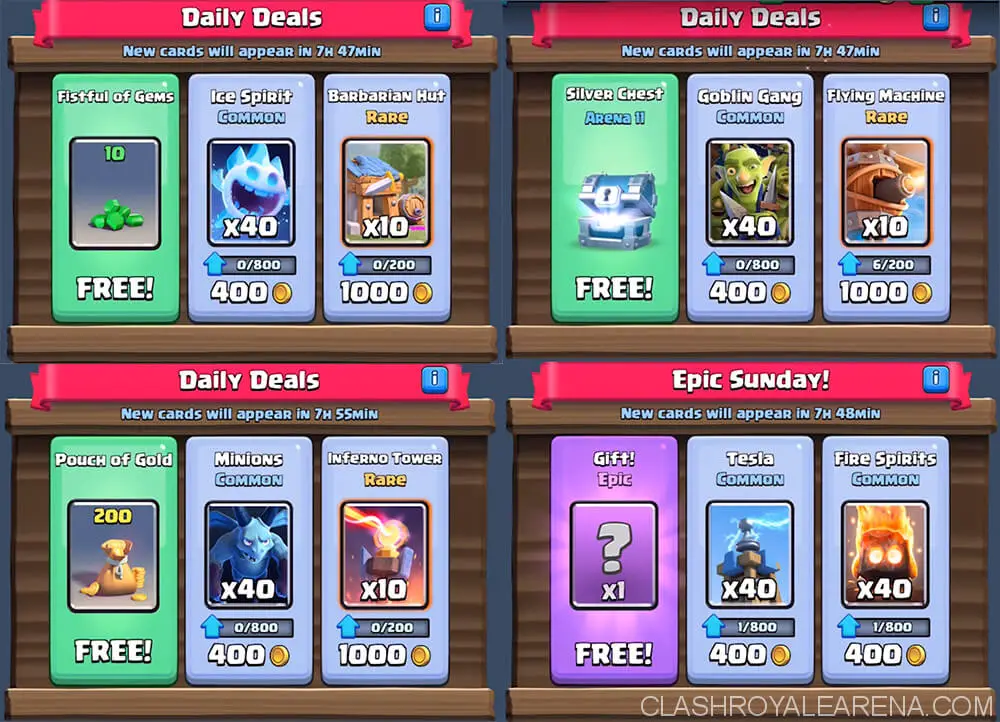 clash royale buy chest