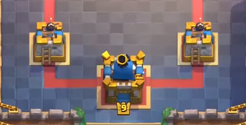 golden skin tower clash royale