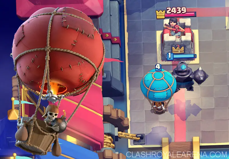 LUMBERLOON FREEZE BEST CLASH ROYALE DECK BALLOON DECK CLASH ROYALE