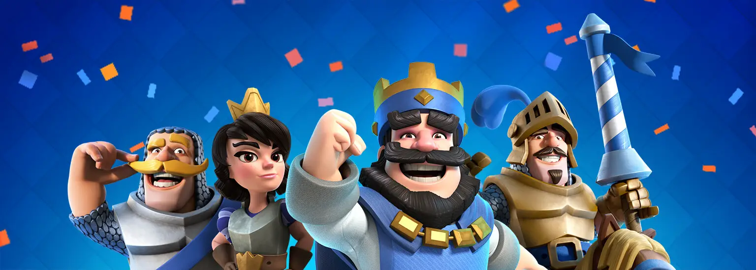 Clash Royale - Happy Clashiversary Clash of Clans! 💘👊