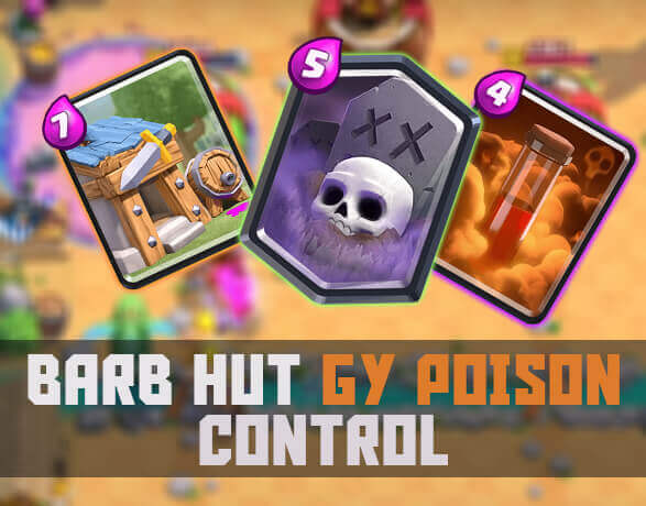 clash royale graveyard deck arena 6