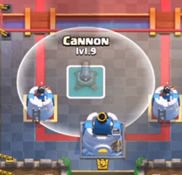 cannon placement 5