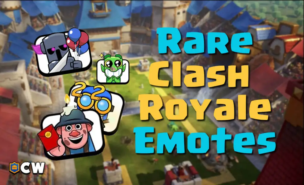 Rare CR emotes