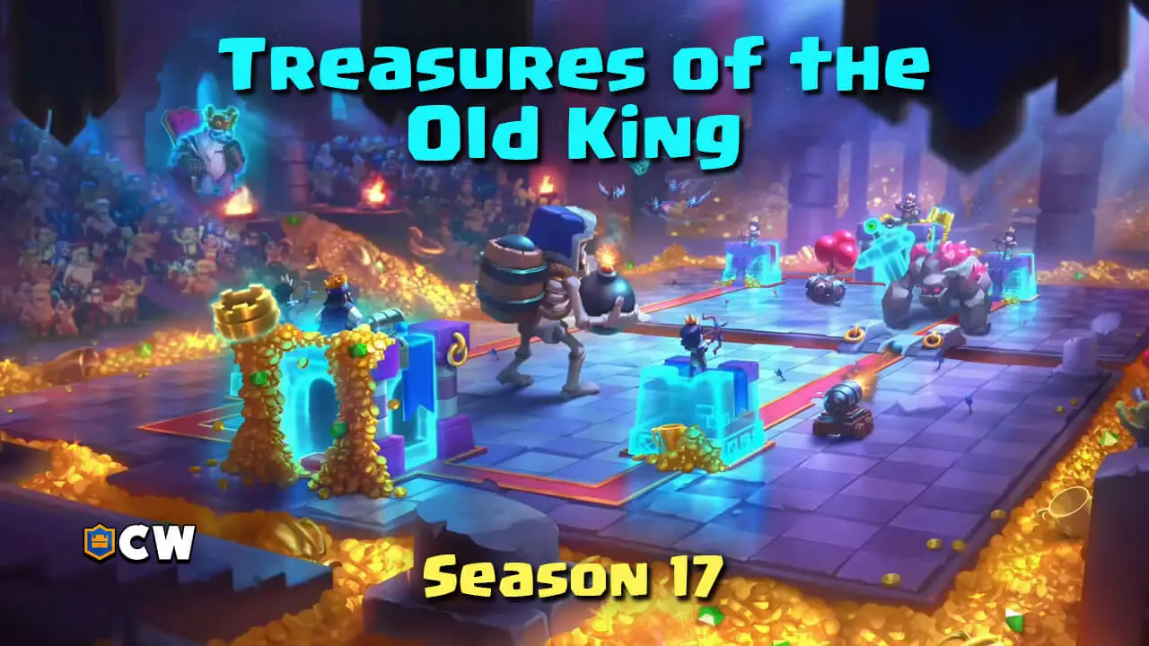 King Tower 3 and the figure of King in Clash Royale