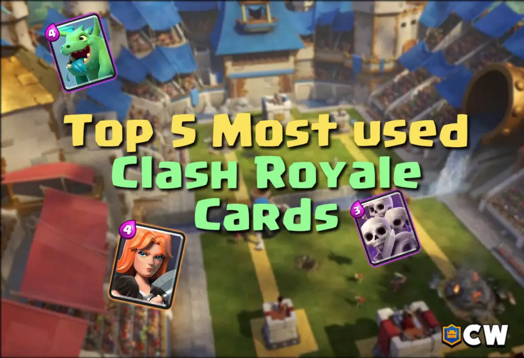 Most used cards